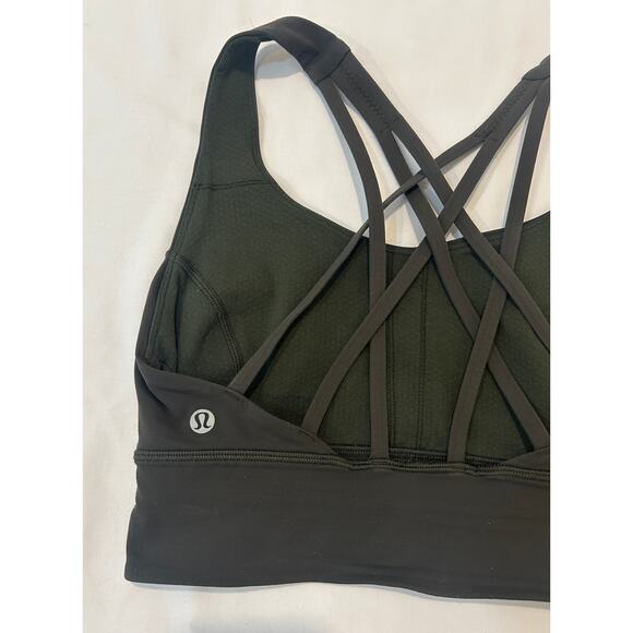 Lululemon women's Medium Impact Longline Sports Bra Size 4 - Picture 3 of 3